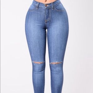 Fashion Nova Size 11 Canopy Jeans